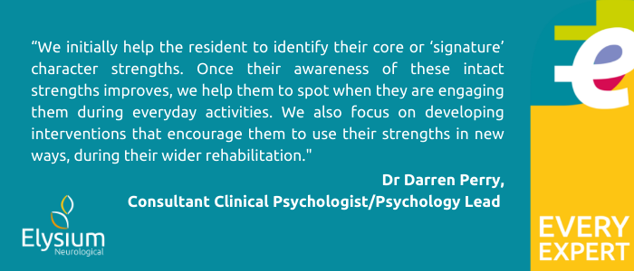 Character Building: Is There A Place For Positive Psychology In Neuro Rehabilitation?