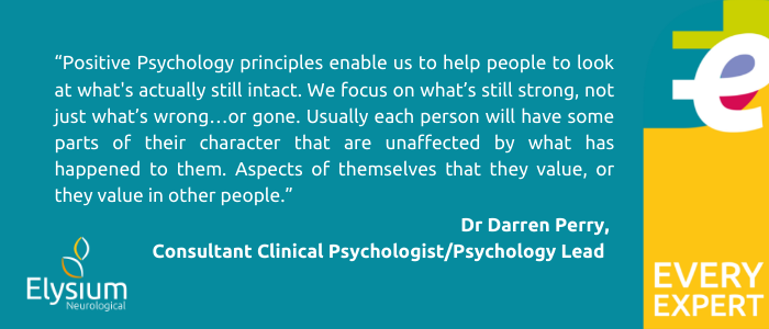 Character Building: Is There A Place For Positive Psychology In Neuro Rehabilitation?