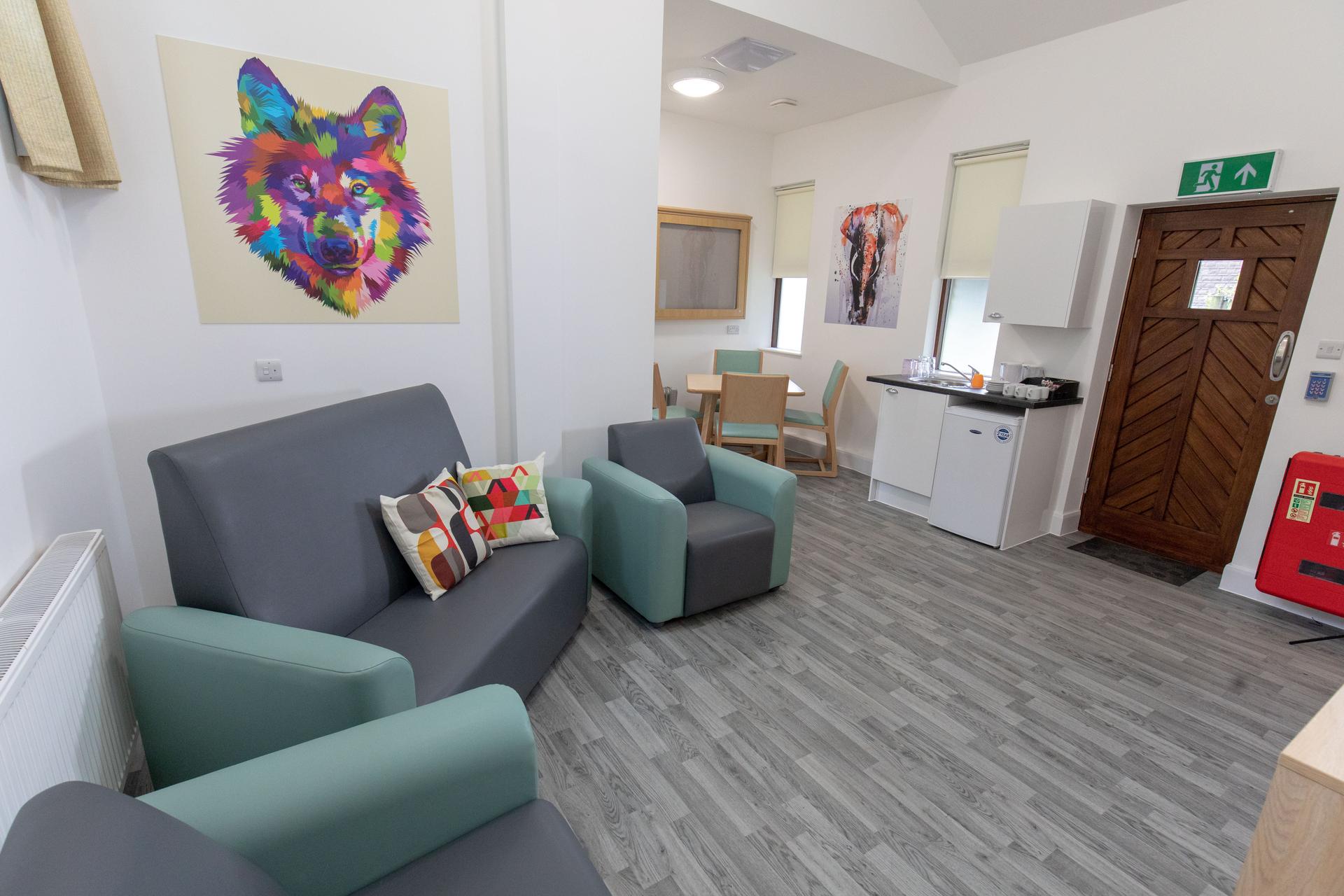 Ty Gwyn Hall kitchen area