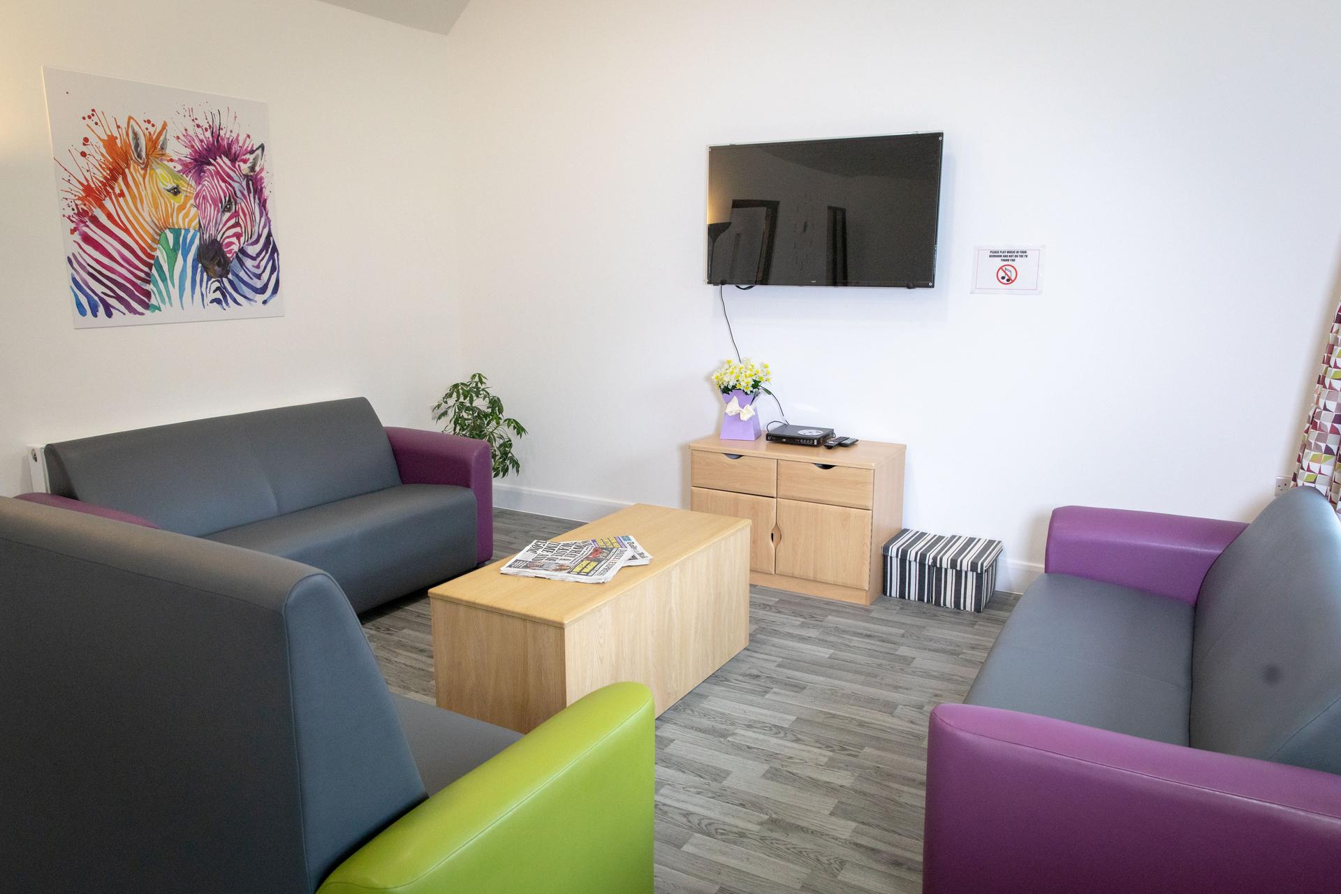 Ty Gwyn Hall communal area