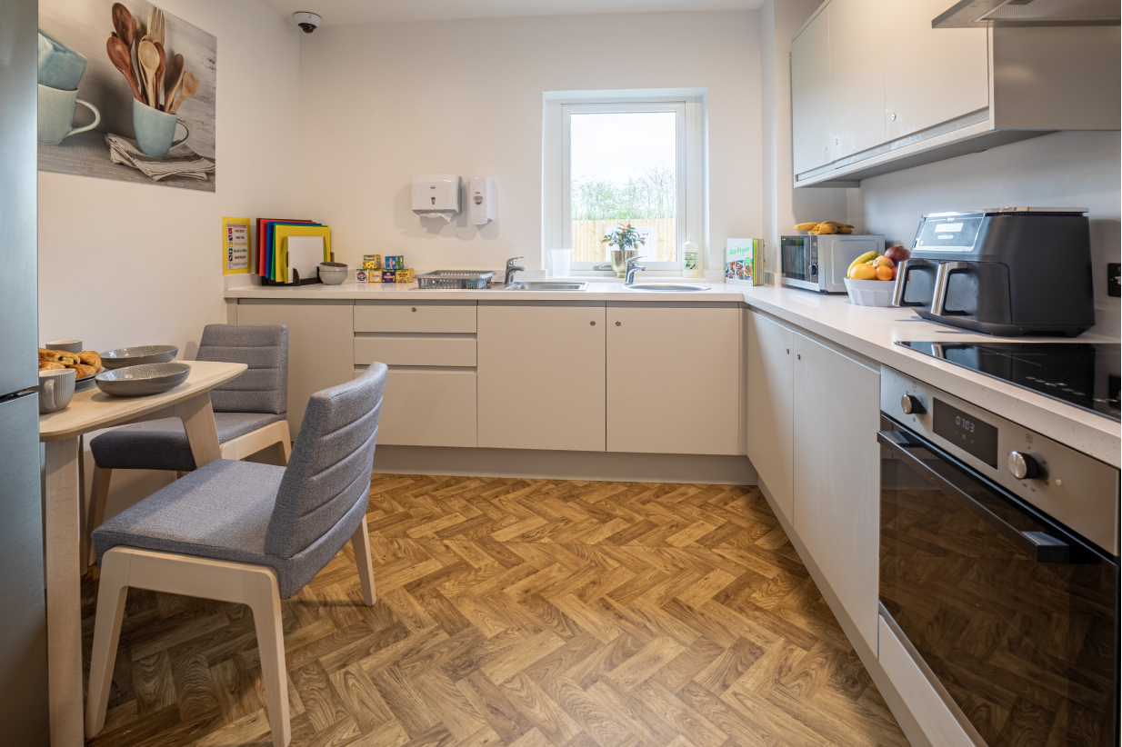 The Chimneys Clinic kitchen area